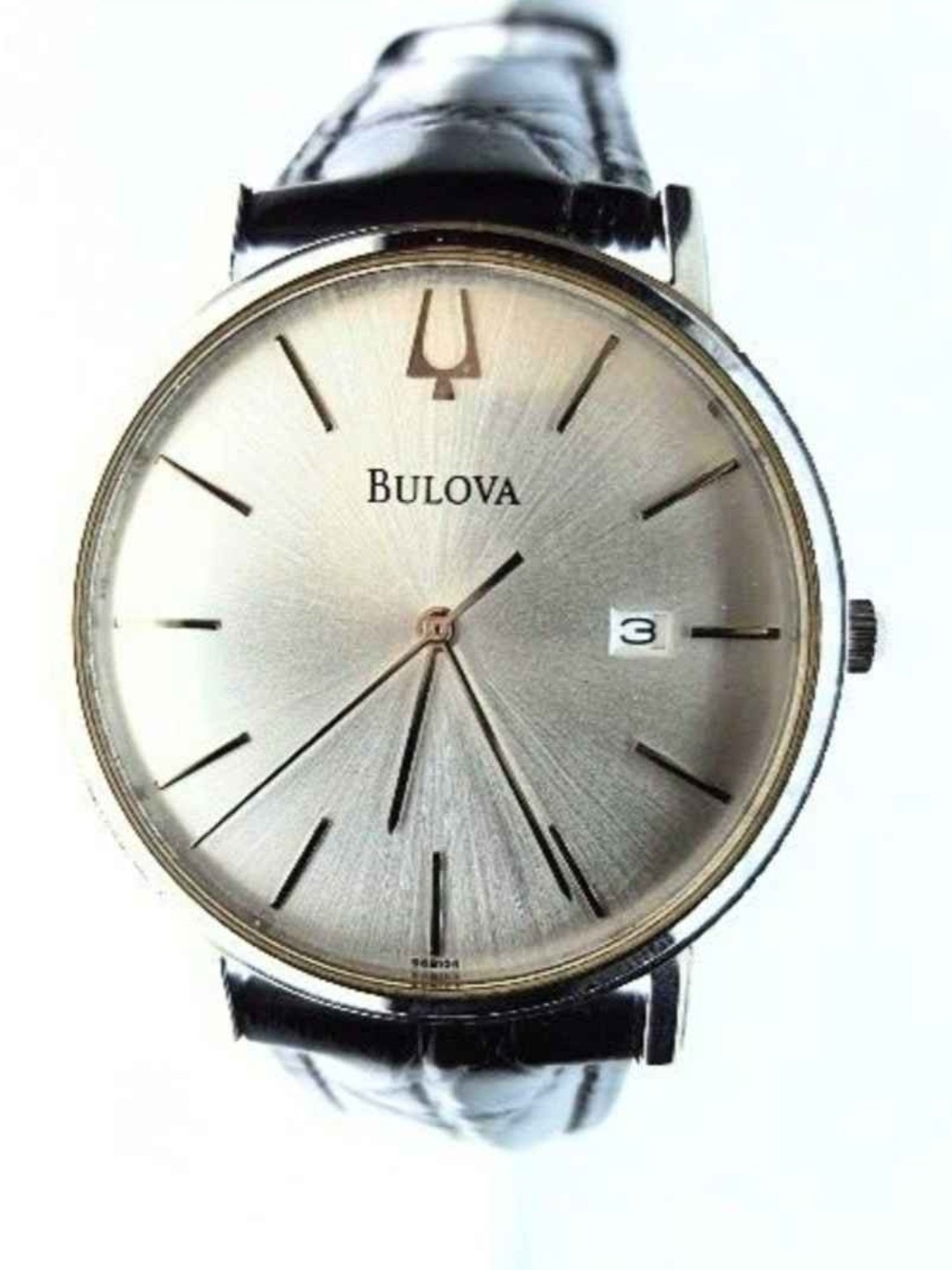 The Classic James Bond Bulova Men's Watch.